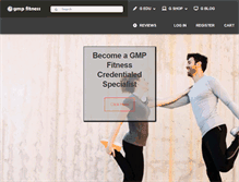 Tablet Screenshot of gmpfitness.com